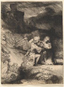 ザ・アゴニー・イン・ザ・ガーデン 作： Rembrandt van Rijn