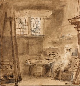 アーティストのスタジオ、1659