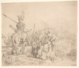 宦官の洗礼 作： Rembrandt van Rijn