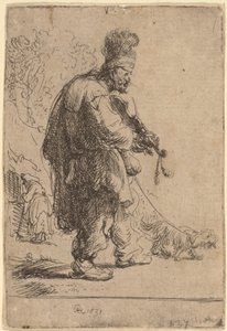 ブラインド・フィドラー 作： Rembrandt van Rijn
