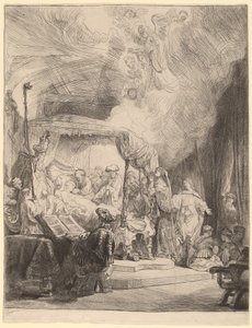 処女の死 作： Rembrandt van Rijn