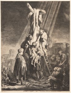 十字架からの降下 作： Rembrandt van Rijn