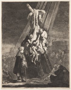 十字架からの降下 作： Rembrandt van Rijn