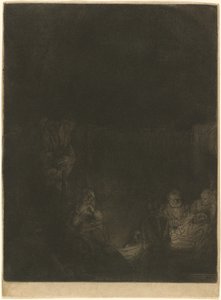 埋葬 作： Rembrandt van Rijn
