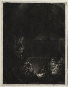 埋葬 作： Rembrandt van Rijn