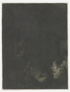 埋葬 作： Rembrandt van Rijn