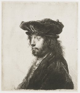 第四の東洋の頭 四代目東洋頭 作： Rembrandt van Rijn