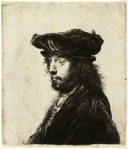 第四の東洋の頭 作： Rembrandt van Rijn