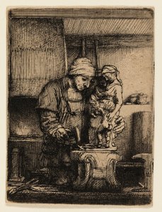 ゴールドスミス 作： Rembrandt van Rijn