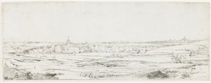ゴールドウェイガーズフィールド、1651年 作： Rembrandt van Rijn