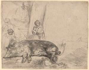 ホッグ 作： Rembrandt van Rijn