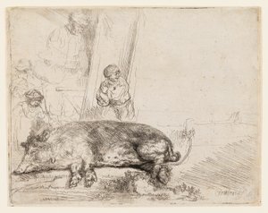 ホッグ 作： Rembrandt van Rijn