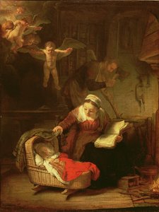 聖家族、1645年頃