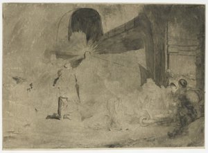 百ギルダープリント 作： Rembrandt van Rijn