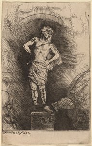 ネブカドネザルが見た像 作： Rembrandt van Rijn