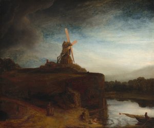 ザ・ミル 作： Rembrandt van Rijn