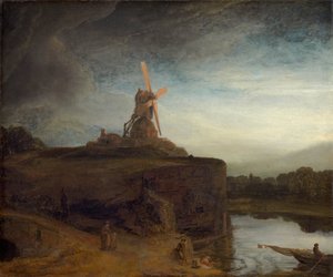 ミル、1645年から48年 作： Rembrandt van Rijn