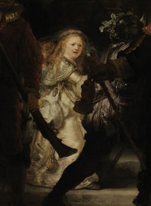 夜警の詳細、1642 作： Rembrandt van Rijn