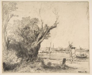 オムヴァル、1645年。 作： Rembrandt van Rijn
