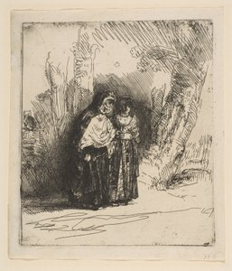 スペインのジプシーPreciosa、ca。 1642年。 作： Rembrandt van Rijn