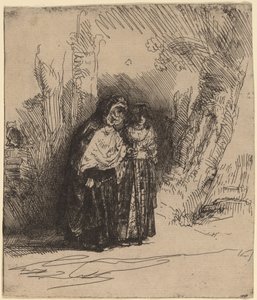 スペインのジプシー「プレシオサ」 作： Rembrandt van Rijn
