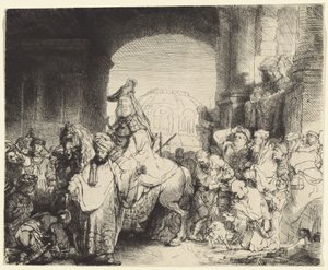 モルデカイの勝利 作： Rembrandt van Rijn
