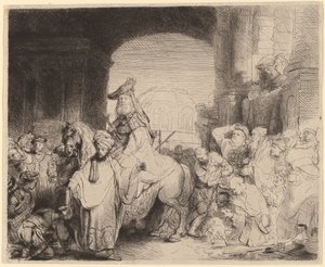 モルデカイの勝利 作： Rembrandt van Rijn