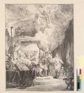 聖母の死 作： Rembrandt van Rijn