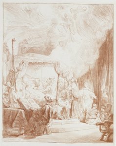 聖母の死 作： Rembrandt van Rijn