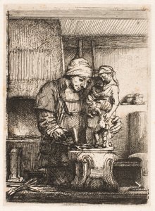 金細工師 作： Rembrandt van Rijn