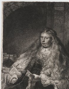 偉大なユダヤ人の花嫁 作： Rembrandt van Rijn