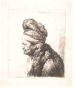 東洋二代目（レンブラントの父？） 作： Rembrandt van Rijn