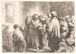 トリビュートマネー 作： Rembrandt van Rijn