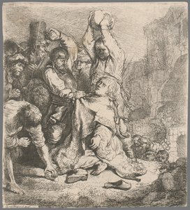 宦官の洗礼 作： Rembrandt van Rijn