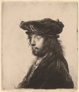 第四の東洋の頭 作： Rembrandt van Rijn and Studio of Rembrandt