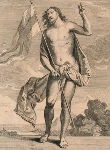 キリストの復活、17 世紀半ば。 作： Remoldus Eynhoudts