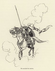 彼はロゼットを奪った 作： René Bull