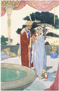 ノレディンと美しい奴隷、1930年代 作： René Bull