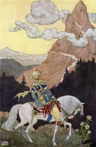 恐怖と危険の山」（カラーリトグラフ 作： René Bull