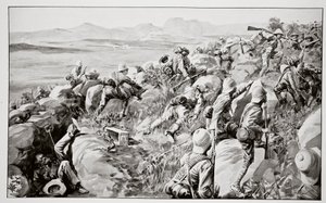 レディスミスの救済-Hlangwane Hillでの最後のラッシュ 作： René Bull