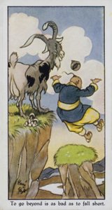 過ぎたるは及ばざるが如し（カラーリトグラフ 作： René Bull