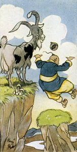「超えて行くことは足りないほど悪い」、1932 作： René Bull