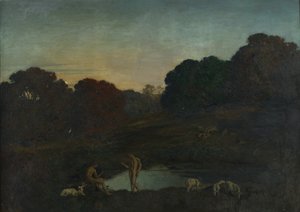 田園風景、1911年。 作： René Ménard