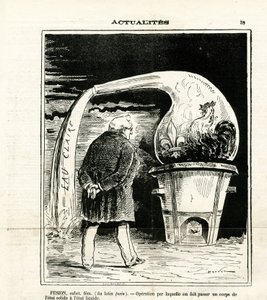 Le Charivari』に掲載されたジュール・レナール・ドラネール（1833-1926）のイラスト 作： Renard Jules Draner