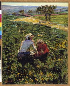 Na alfafa (pintura) 作： Rene Auguste Seyssaud