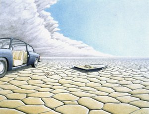 車のドア 作： Rene Boin
