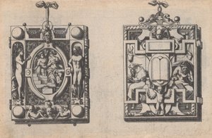 ジュエリーと宝石のデザイン、カリフォルニア州。 1600-1645。 作： Rene Boyvin