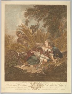 Les Amans Surpris The Surprised Lovers、18 世紀。