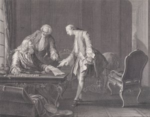 彼の相続を要求する放蕩息子、ca。 1751年。