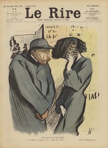 姦淫の喜び。ル・リールのイラスト 作： Rene George Hermann Paul
